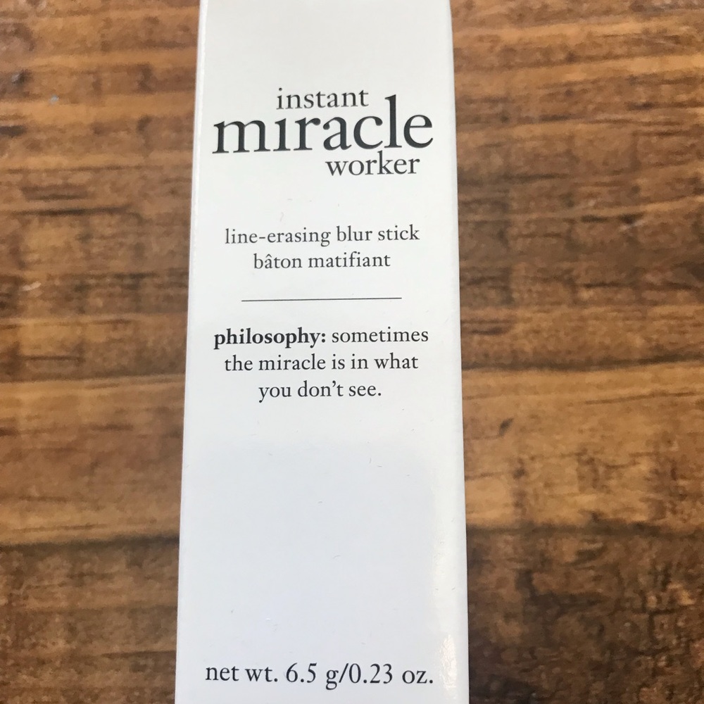 Philosophy miracle worker blur stick- new